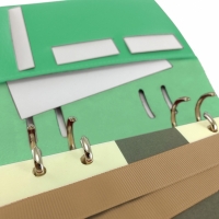 Caderno Organizer Raffai - Verde Água